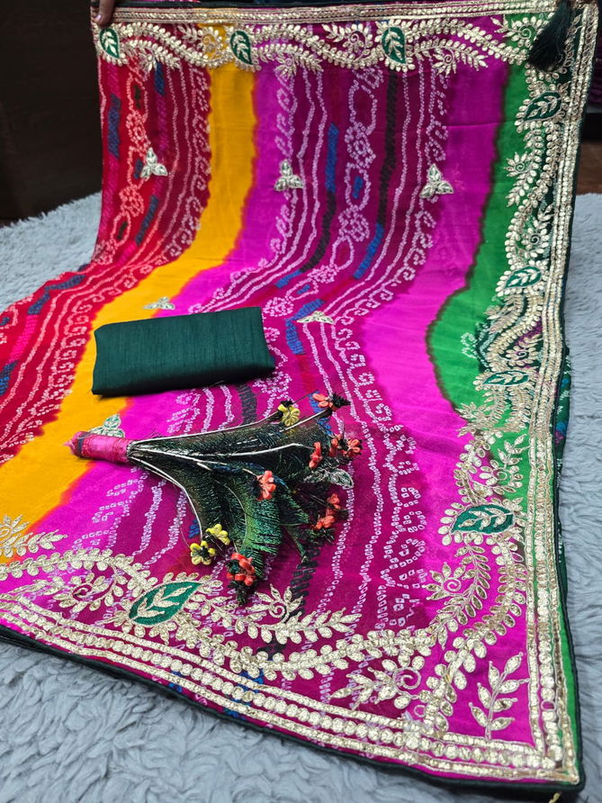 JK Designer Panchrangi Colour Sarees Wholesale Clothing Suppliers In India
